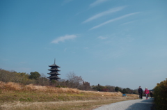 備中国分寺と自転車道