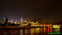 静かな夜景