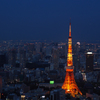 夕闇の東京のシンボル