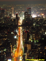 渋谷からの首都高