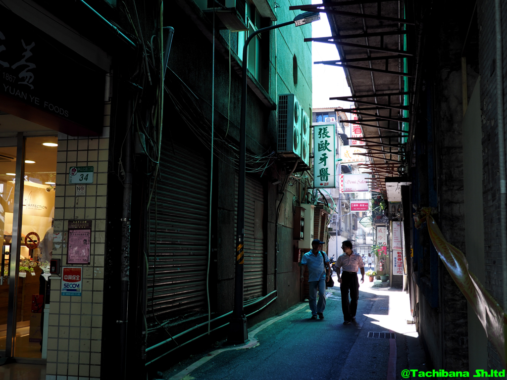 台北の街並み