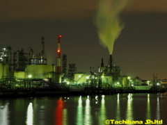 千鳥運河越しの萌え夜景