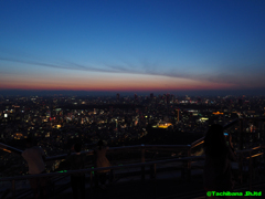 夕焼けの残像・・・
