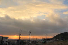 朝 〜緑と紅と黒と黄と青と〜