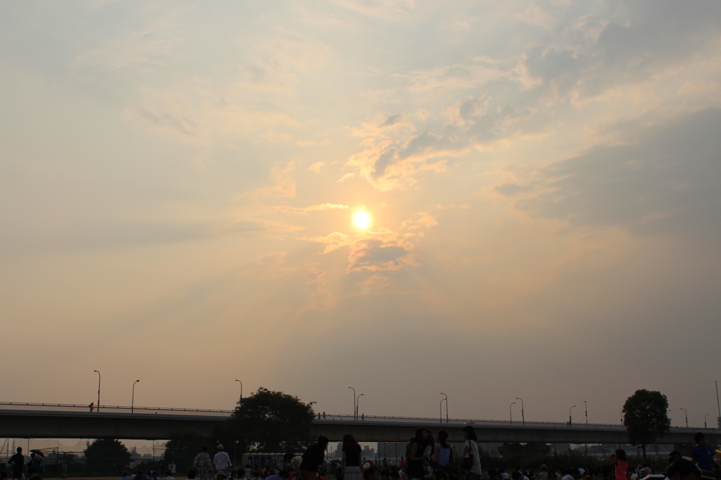 夕陽