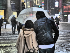 Snowing Tokyo