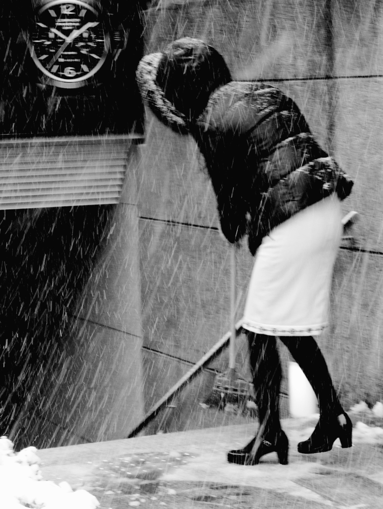 Snowing Tokyo