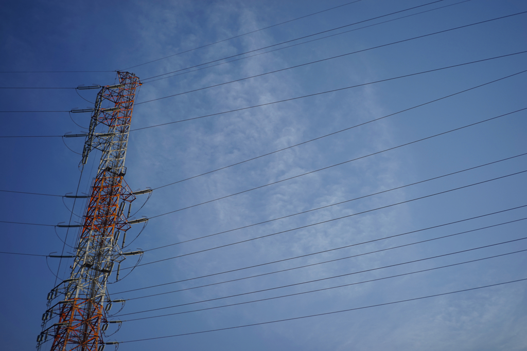 1月15日の空。