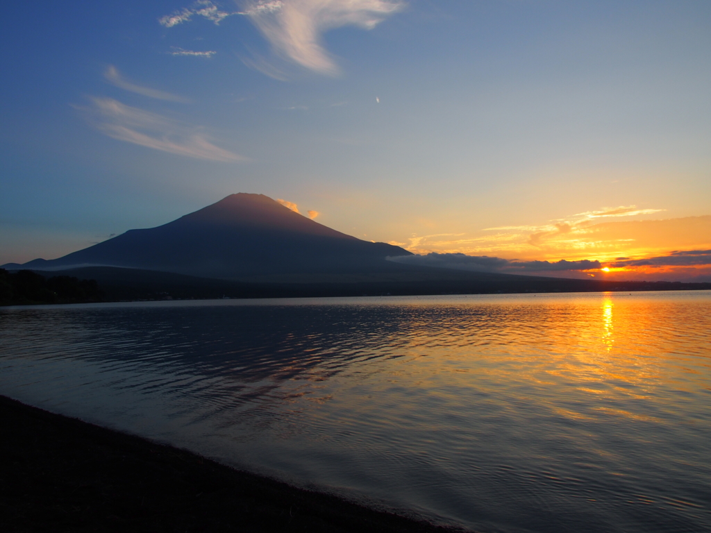 mt.fuji (lake yamanaka)