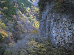 巌立峡も紅葉