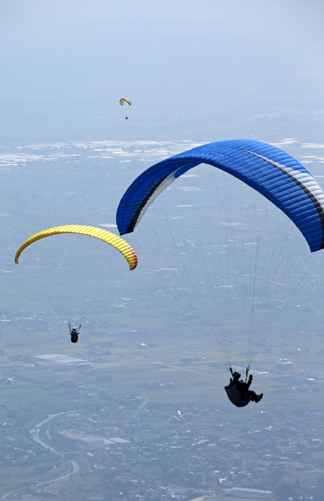 パラグライダー日和