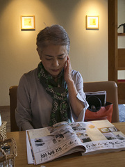 観劇後のコーヒータイム
