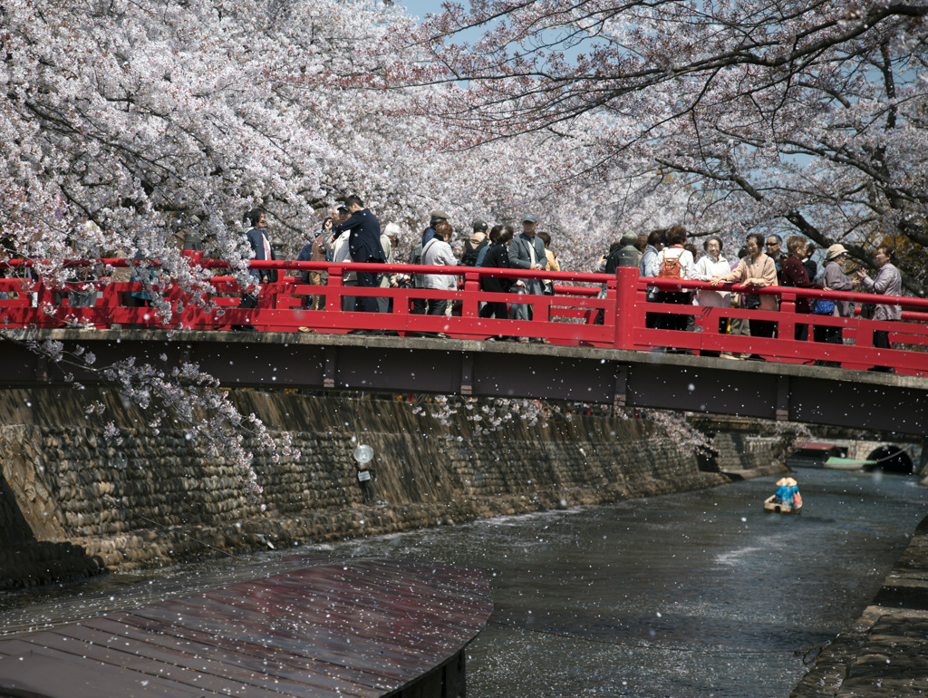 賑わいの芭蕉結びの地