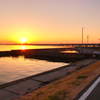 夕日