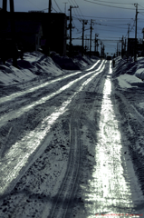 冬の生活道路