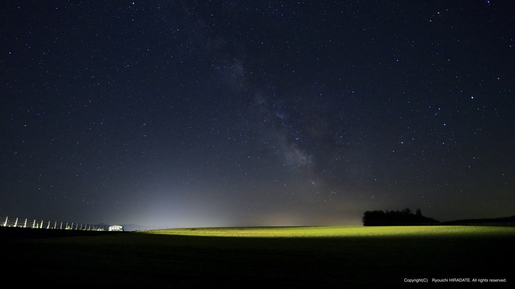 星の輝く夜