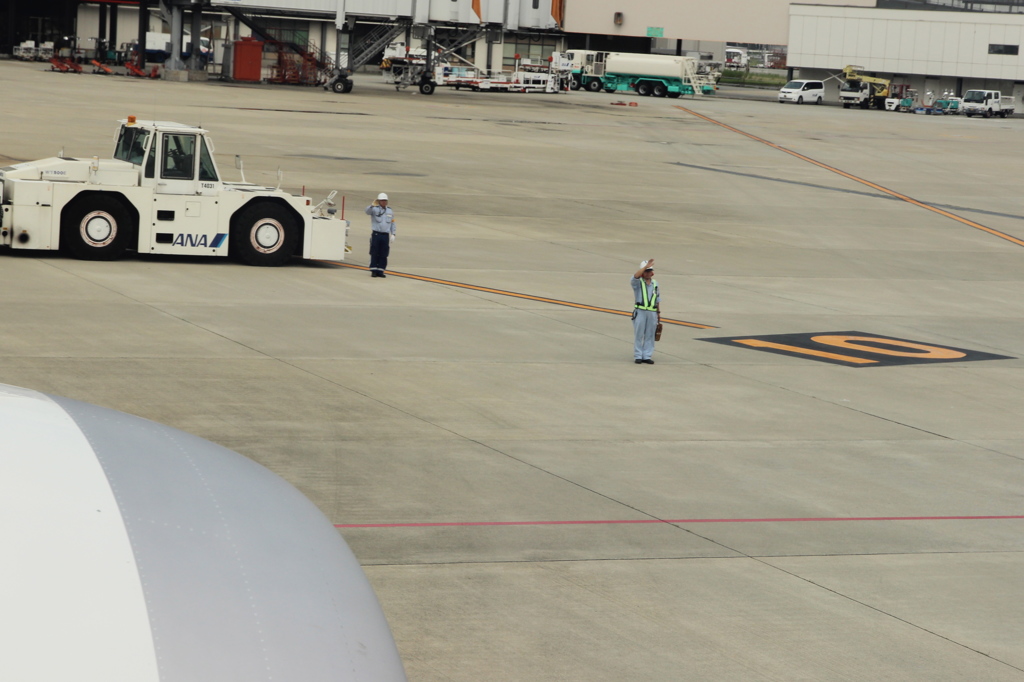 私が飛行機乗るたび、一番楽しみなシーン