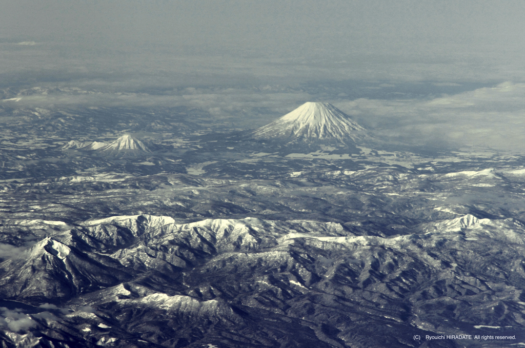 羊蹄山と尻別岳 By ひらさん Id 写真共有サイト Photohito