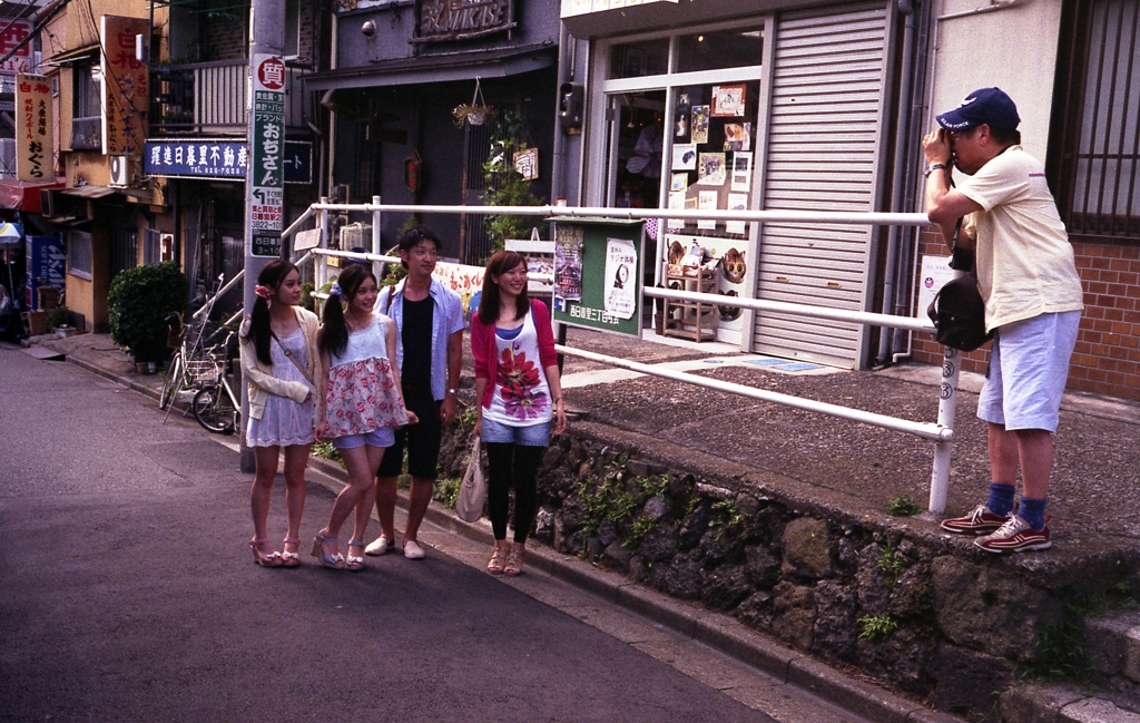 ②ハービー・山口さんに遭遇