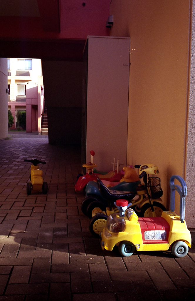 お子ちゃま専用駐車場