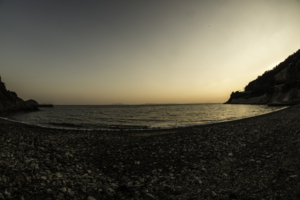 播磨灘の夕暮れ20131202-DDS_1651-2