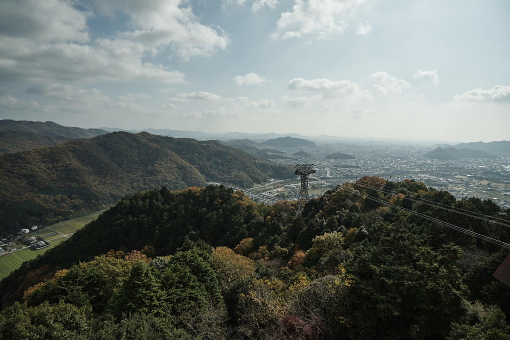 書写山紅葉秋景色
