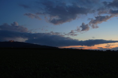 ウインザーホテル　夕景