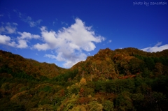 静狩峠の紅葉