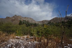 静狩峠・朝