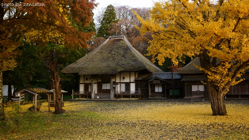 有珠善光寺の秋