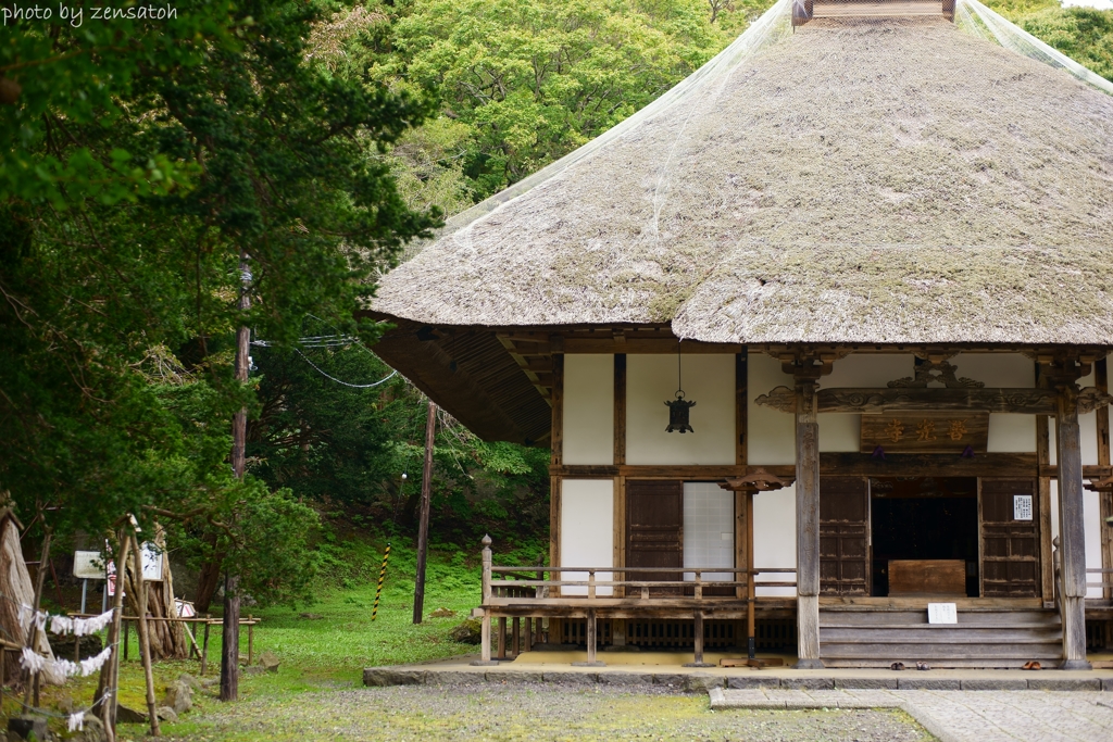 有珠善光寺にて2