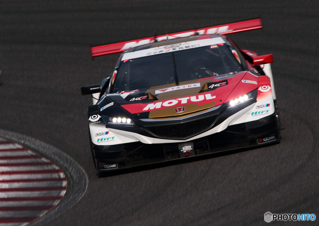 決勝リタイヤ！　MOTUL MUGEN NSX-GT