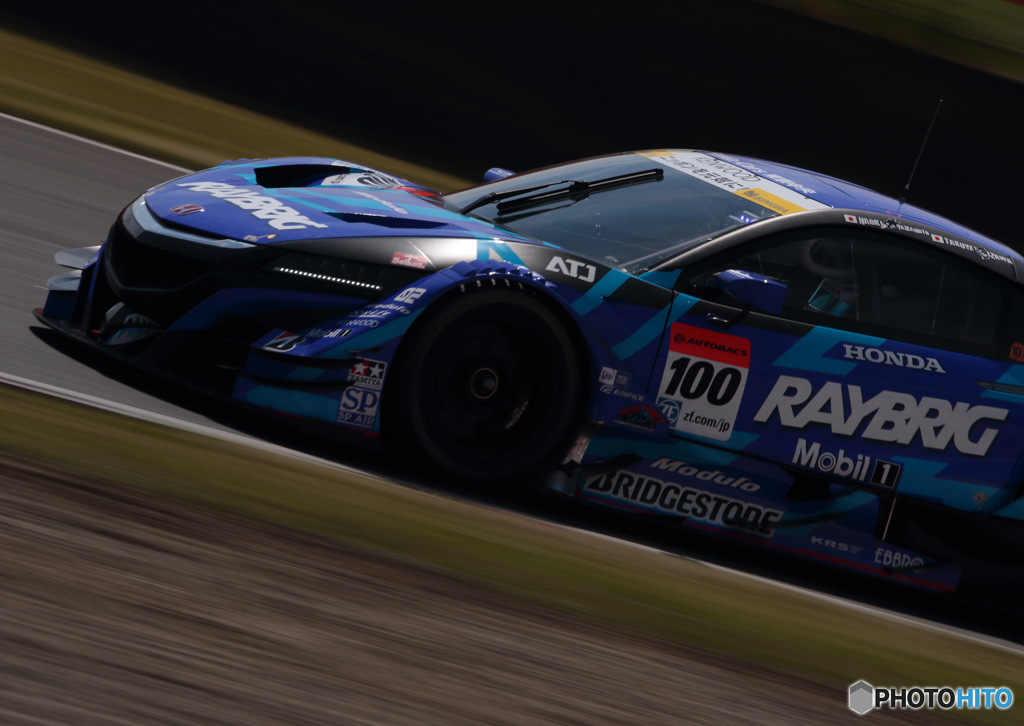 祝！ポールポジション！RAYBRIG NSX-GT