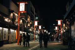 2013大晦日、仲見世通りの外れ