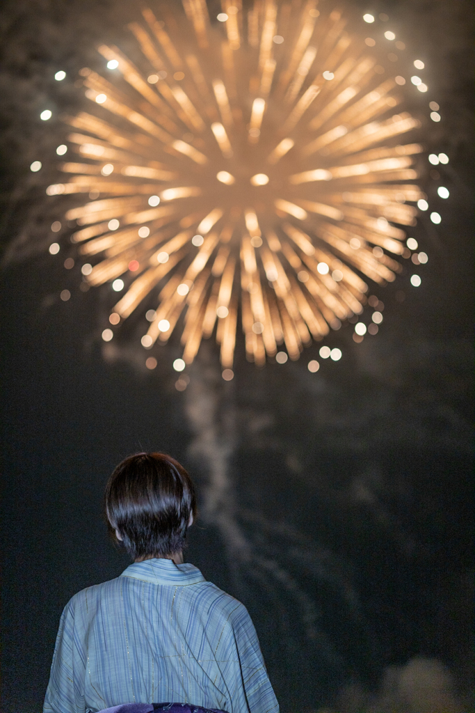 夏来にけらし白妙の　-夏の宵　花火編-