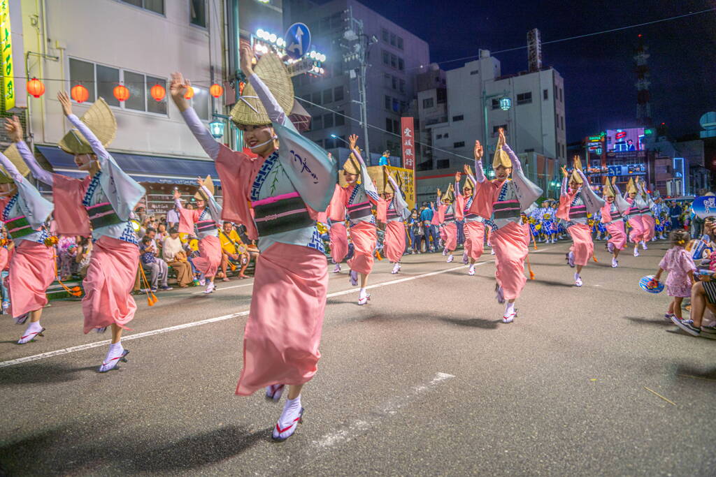 熱い夏　-阿波踊り-