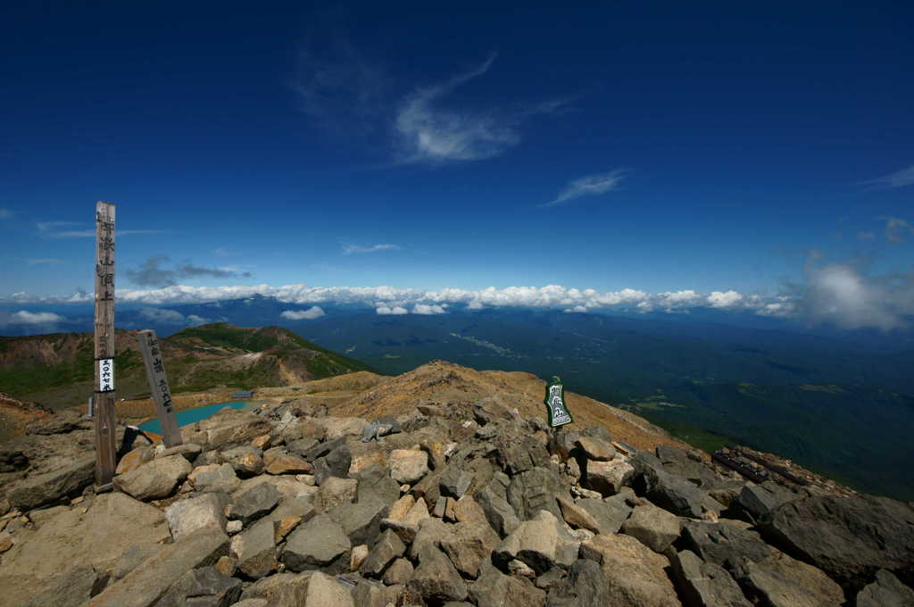 御嶽山頂