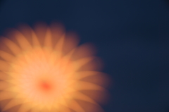 ぼかした花火