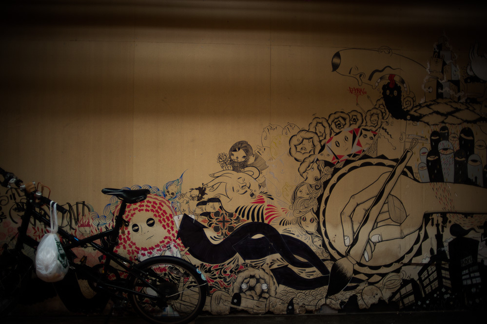 芸術作品in浅草地下街