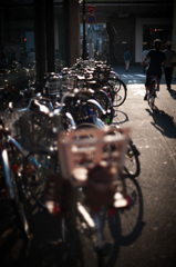 自転車群