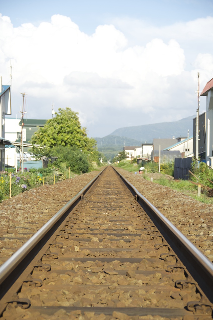 北海道の線路