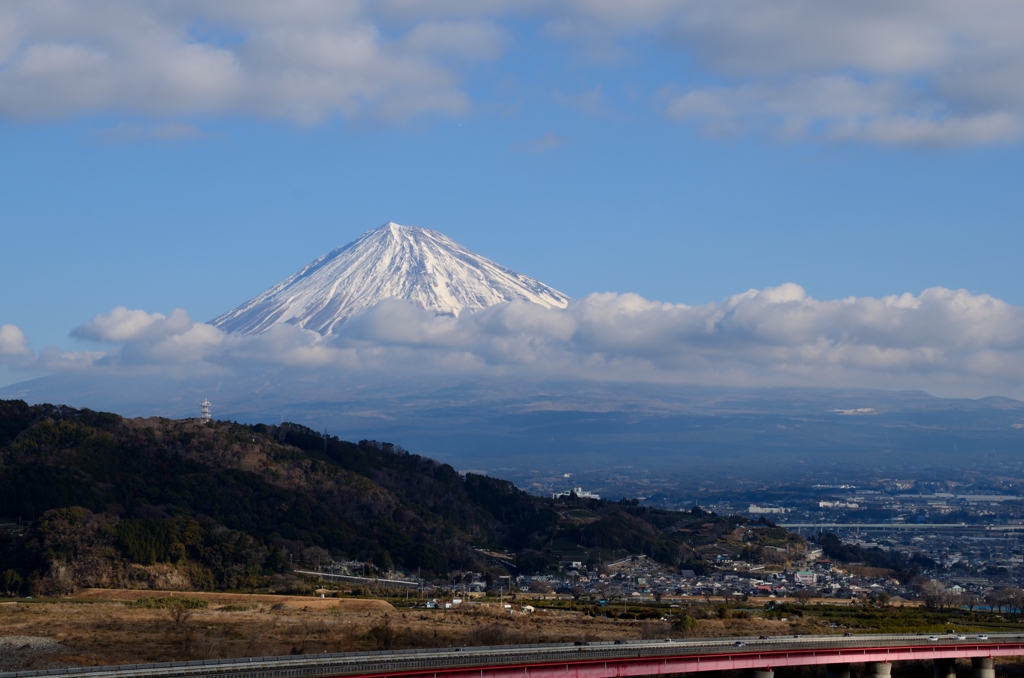 富士山 - 足柄SAから