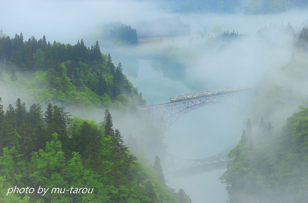 秀麗なる早朝列車