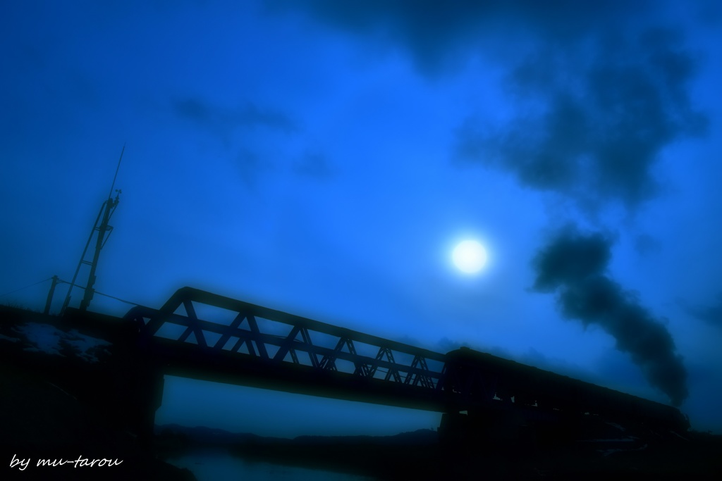 満月の夜に…