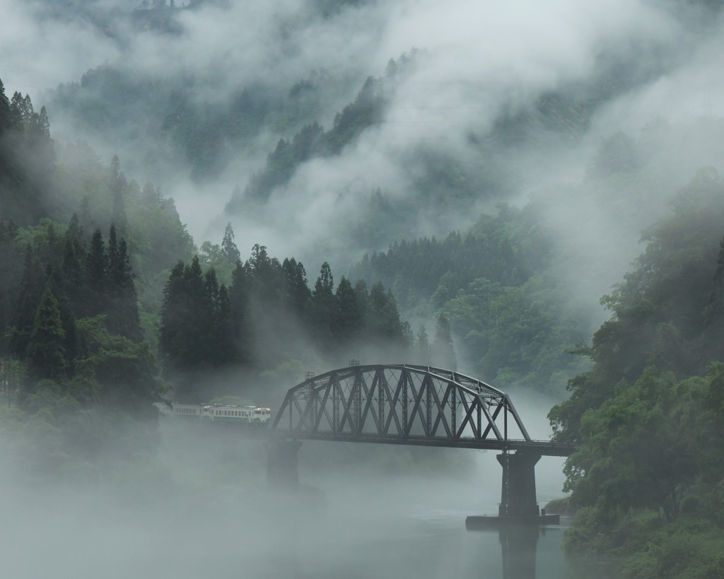 第四橋梁は霧の美しさ　其の壱