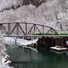 只見線、雪の第四橋梁、えーと、編。