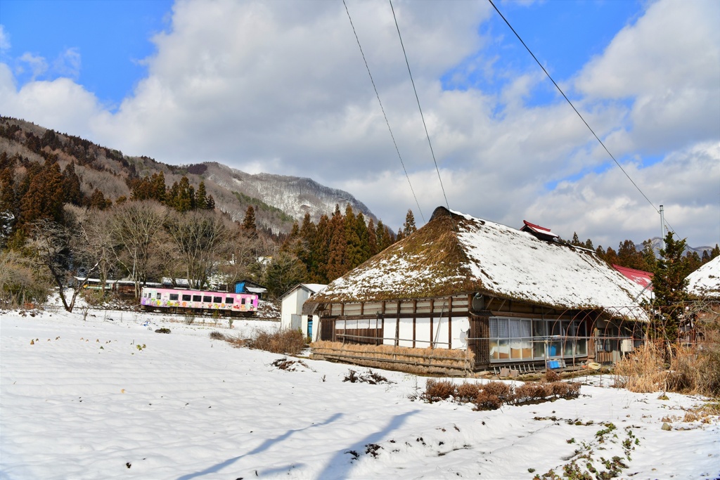 茅葺き屋根