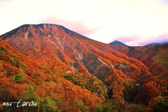 紅の山