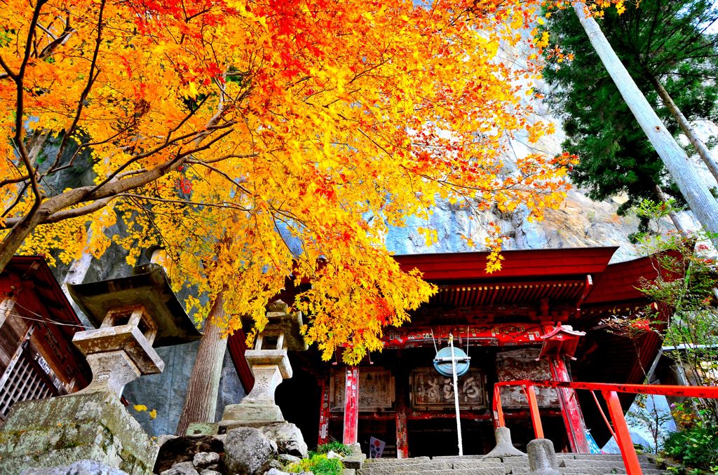 橋立寺の秋。
