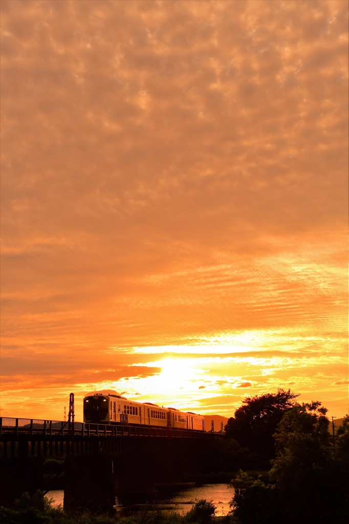GV走る、早出の夕べ